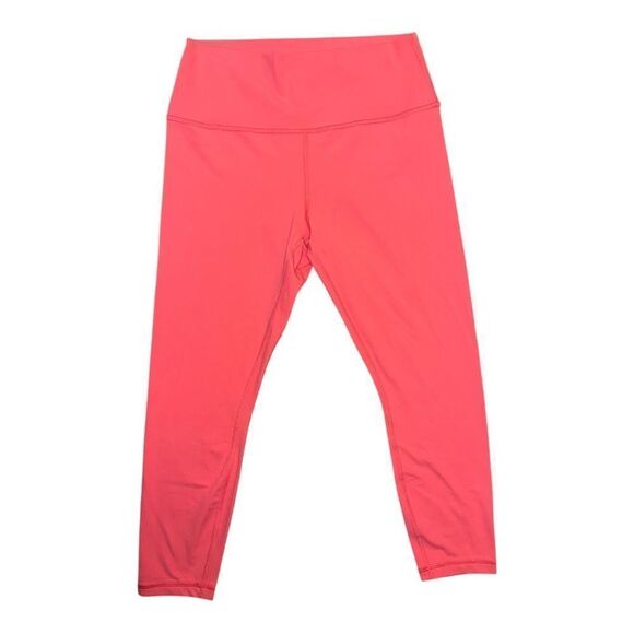 Athleta Transcend 7/8 Tight Coral Petal Pink Large NWOT - Picture 5 of 10